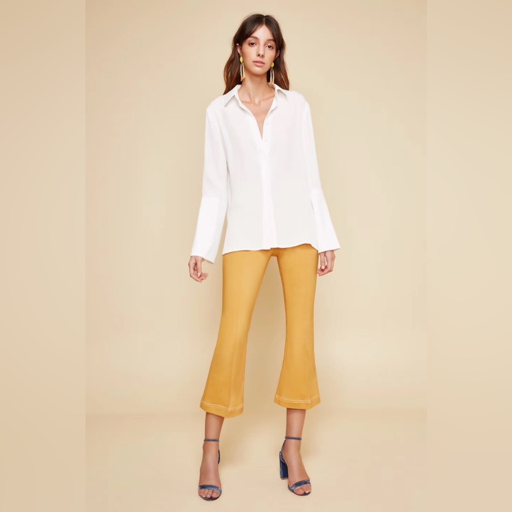 C/MEO Collective Cream Button Down Shirt - Picture 4 of 7
